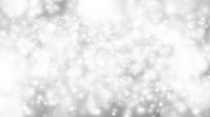 white blur abstract background. bokeh christmas blurred beautiful shiny Christmas lights