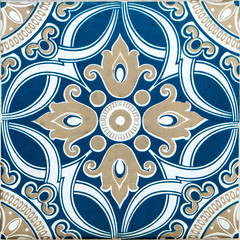 Traditional spanish ceramic tiles