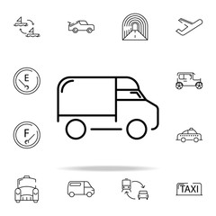 truck icon. transportation icons universal set for web and mobile