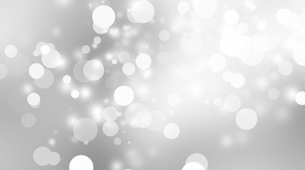 white blur abstract background. bokeh christmas blurred beautiful shiny Christmas lights