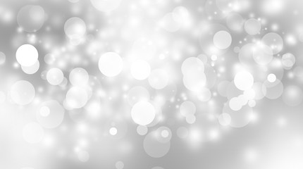white blur abstract background. bokeh christmas blurred beautiful shiny Christmas lights