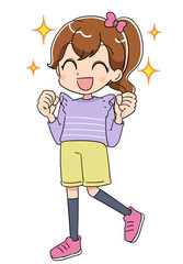 女の子（アニメ・ゲーム風テイスト）