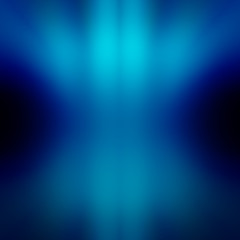 perspective floor backdrop blue room studio with light blue gradient spotlight backdrop background for display your product or artwork 