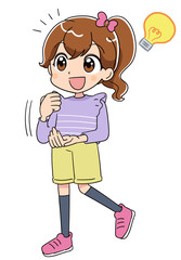 女の子（アニメ・ゲーム風テイスト）