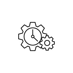 time optimization icon. Element of business icon. Premium quality graphic design icon. Signs and symbols collection icon for websites, web design, mobile app