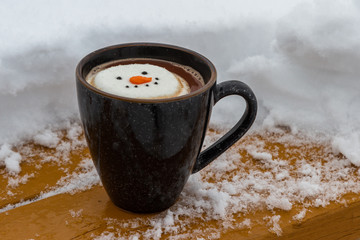 hot cocoa winter cocktail
