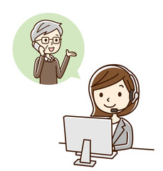 オペレーター　対応