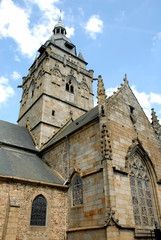 Eglise de Villedieu-les-Poêles, département de la Manche, France