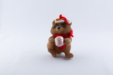 Chipmunk Christmas tree ornament decoration