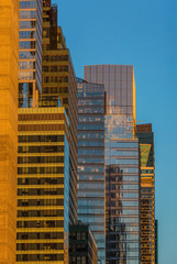 Manhattan Midtown buidings towers architecture details one of the main Landmarks in New York City USA