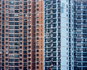 Fototapeta na wymiar High density (Shanghai, China)