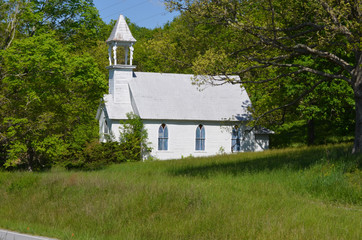 old church on hill