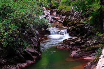 Arroyo despues de la lluvia