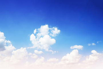 Clouds sky blurred during morning open view out windows beautiful summer spring and peaceful nature...