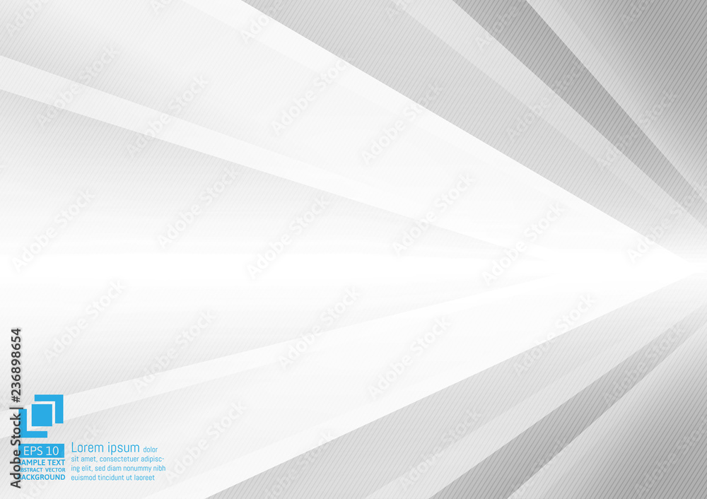 Aufkleber abstract gray and white color geometric modern design vector background with space for design, text 