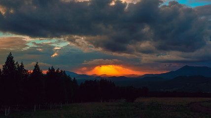 Sunset at SnowBowl