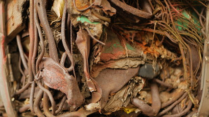 Kunst in der Stadt aus Stahl