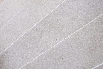 Stairs Terrazzo polished stone walkway and floor, pattern and color surface marble and granite stone, material for decoration background texture, interior design. selective focus.