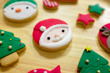Merry Christmas Santa Cluas Cookies