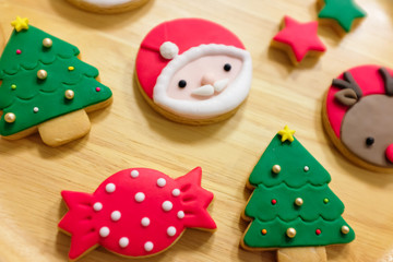 Merry Christmas Santa Cluas Cookies