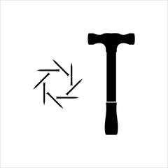 Hammer Nail Icon