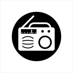 Radio Icon, Electronic Device