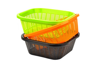 Storage plastic basket