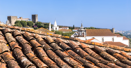 Obidos landscape, Portugal