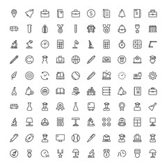 Flat icon set
