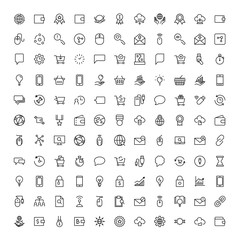 Seo marketing flat icon