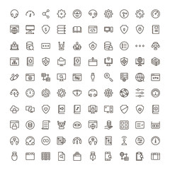 Programming icon set