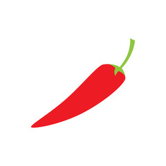 Chili pepper vector icon