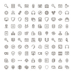 Programming icon set