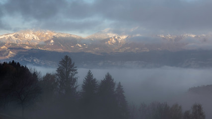 Massif de la Chartreuse - Grésivaudan - Isère.