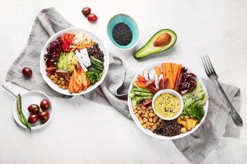 Vegetarian buddha bowl