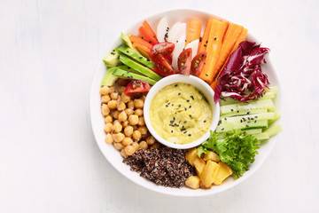 Vegetarian buddha bowl
