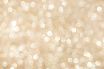 Gold glitter blurred background