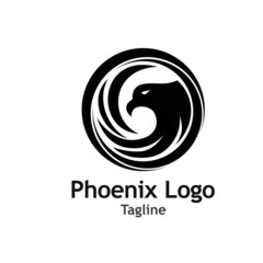 Creative Phoenix Logo Vector