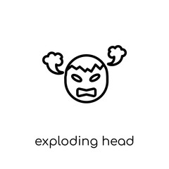 Exploding Head emoji icon from Emoji collection.