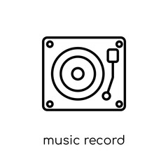 Music Record icon from Music collection.