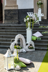 Decoration at the wedding
