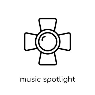music Spotlight icon from Music collection.