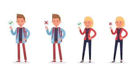 office people working and poses action character vector design no2