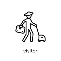 Visitor icon from collection.
