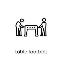 Table football icon from Entertainment collection.