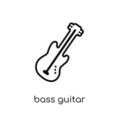 Bass Guitar icon from Music collection.