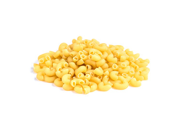 Pasta isolated on white background.