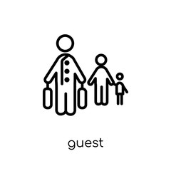 Guest icon from Hotel collection.