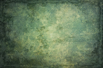 Green abstract old background