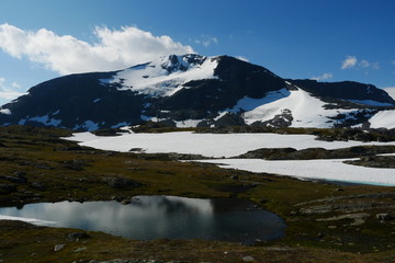 Fototapeta na wymiar Mountain Jotunheimen